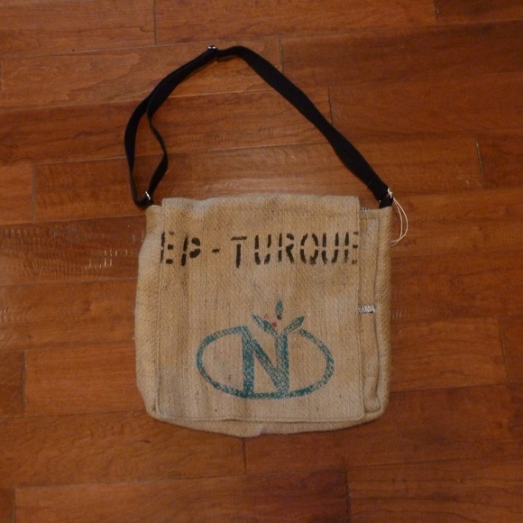 Coffee Bag Messenger Bag Unisex NWT - Picture 7 of 7